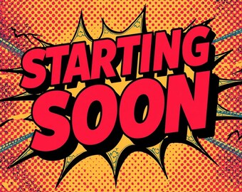 Streaming Static Scenes Starting Soon Be Right Back Ending