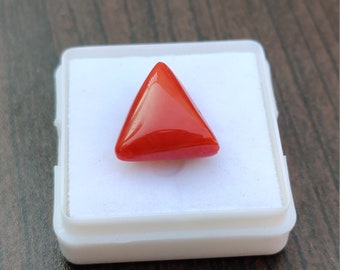 Italian Coral Cabochon 100/% Natural Italian Coral Oval Shape Handmade for Jewelry Making 14X9.5X5MM to 13X8X4MM approx. SALE!!