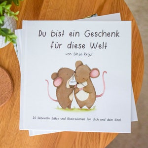 Kinderboek - Jij bent een geschenk voor deze wereld | Duits + Engels