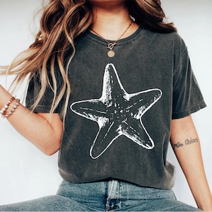 Starfish Shirt Star Fish Beach Shirt Vacation Shirt Beach Shirt Beach Graphic Tee Beach T-Shirt Ocean shirt Sea Shirt