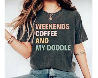 Doodle Mom T-Shirt Funny Floral Dog Lover Gift Doodle Mom T-Shirt Funny Floral Dog Lover Gift