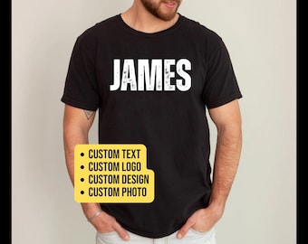 Custom Shirt, Gift for Him, Shirt Design, Custom T Shirt, Personalized Shirt, Custom Unisex Shirts, Custom Printing T-shirts, Tee Your Text