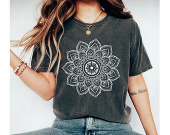 mandala shirt, yoga shirt, spiritual shirt, mandala tshirt, spiritual t shirts, yoga shirts, meditation shirt, zen shirt, yoga shirt women