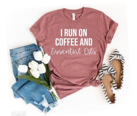 Oily Mama Essential Oils T-Shirt Oily Mama Essential Oils T-Shirt