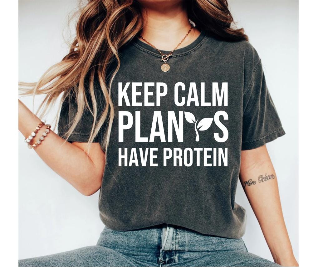 Funny Vegan shirt, Vegan Gifts, Vegetarian Shirt, Vegan Protein, Funny Vegan Shirt, Plant