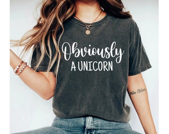 obviously A Unicorn Shirt, unicorn shirt, unicorn birthday shirt, unicorn tshirt, unicorn shirt women, unicorn gifts, unicorn gift