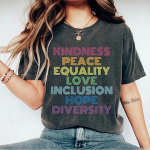Kindness Shirt, Special Education Shirt, Autism Support, kind shirt, ABA Therapist shirt, Equality shirt Mindfulness shirt