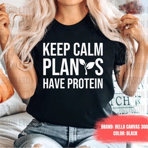 Funny Vegan shirt, Vegan Gifts, Vegetarian Shirt, Vegan Protein, Funny Vegan Shirt, Plant