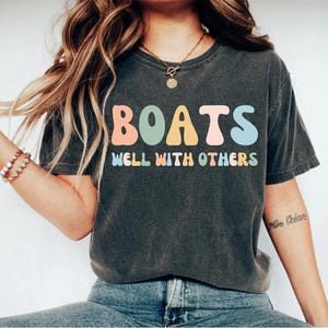 Gifts For Boaters Nautical Gifts Sailing Shirt Funny Boat Shirt - Boating Shirt Boating Gift Funny Pontoon Shirt aunt shirt mom shirt