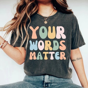 Sped Teacher Shirt, AAC SPED Teacher Inclusion Tshirt, aba Therapist shirt Bcba Slp OT Teachers Gift, Language Special Education