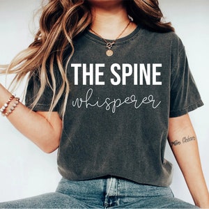 Chiropractor Shirt Chiropractor Gift Chiropractics Shirt Chiropractor Graduation Chiropractor Student Chiropractic Gifts Spine Whisper