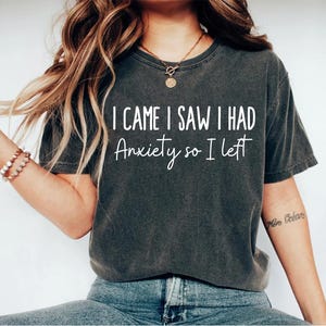 Funny Shirt Funny Anxiety Shirt Anxiety Tee Introvert shirt Anxiety Shirt Introvert Shirt Anxiety Shirts OK