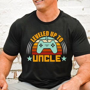New Uncle Gift, Funny Uncle Tee, Pregnancy Announcement New Uncle Shirt, Uncle Announcement Reveal to Uncle T-Shirt Uncle gift