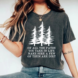 Camping shirt, Forest shirt, Outdoors Shirt, Hiking Shirt, Backpacking, Camping, Mountains, Adventure Shirt, Womens Hiking Shirt