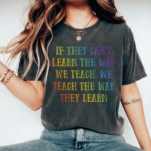 Special Education Teacher Shirt, Autism Shirt, Sped Teacher shirt behavior Analyst shirt Behavior Technician Shirt SLP SLPA tshirt AAC shirt