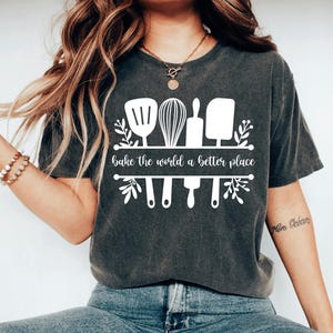 Baker Shirt Baker Gift For Baker Chef Shirt Chef Gift Cooking Shirt Cooking Gift Culinary Teacher Christmas Baking