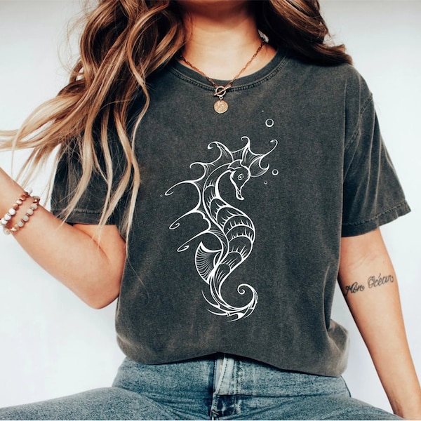 Seahorse Shirt Seahorse Mandala T shirt Seahorse Mandala Tee Seahorse Shirt Seahorse Tee Seahorse Shirt For Present OK