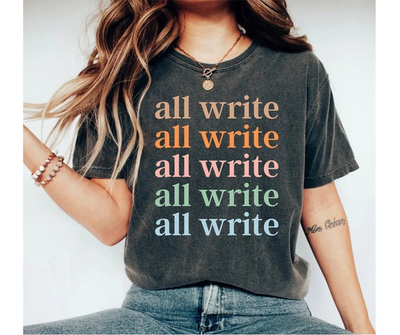 Womens Writing Novelist Author T-Shirt Gift For Writer Womens Writing Novelist Author T-Shirt Gift For Writer