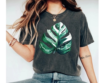 monstera shirt, plant shirt, plant shirts, monstera tshirt, monstera leaf shirt, plant tshirt, plant tee shirt, plant shirt women