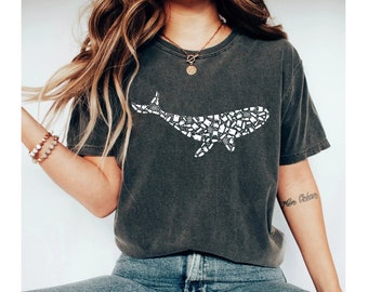 Whale Shirt Whale Tee Shirt Save The Whales Whale T-shirt Whale Vintage Tshirt Whale Shirt Whale Gift Whale Lover Womens Graphic Tee