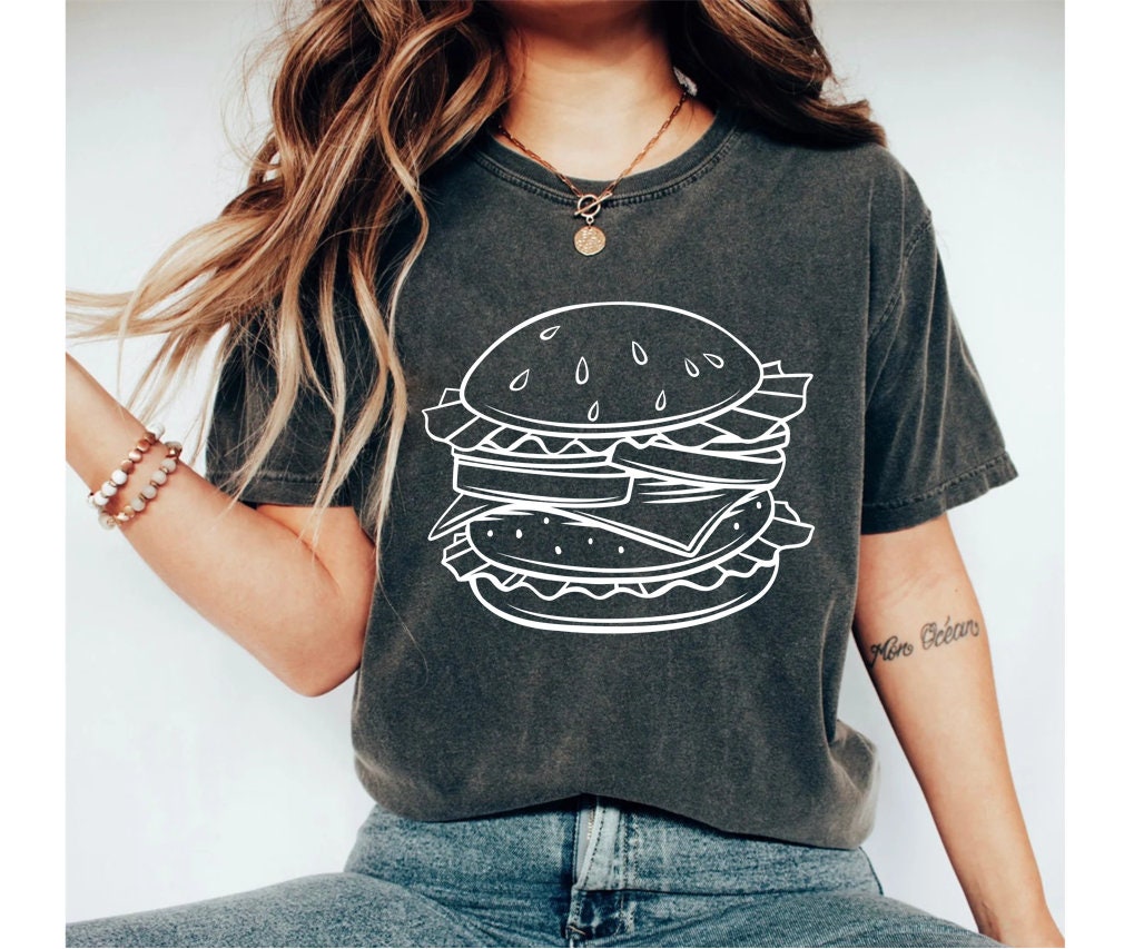 Hamburger outlet t shirt