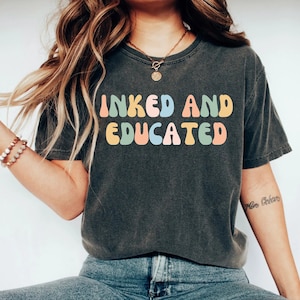 Teacher shirt Tattoo Artist Gifts Tattoo TShirt Tattoo Gifts Tattoo Shirt Tattoo Tee Hipster Shirt Graduation Gift