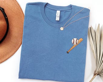 Baseball Shirt, Baseball Lover Tee, Minimal Baseball Shirt, Sports Tee, Baseball Mom Shirt, Game Shirt, Baseball Gift