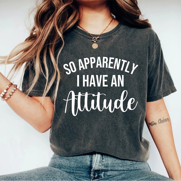 Attitude Shirt - Etsy