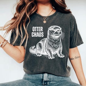 Otter Shirt, Otter Clothes, Cute Funny Sea Otter Shirt, Otter Gift, Funny Otter Shirt, Sea Otters, River Otters Shirt, Otter Lover