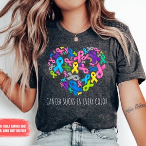 Cancer T-shirt, Fights Cancer Shirt, Cancer Fighter Shirt, Breast Cancer t-shirts, Cancer Awareness T-shirt Cancer Support Shirt Chemo Shirt