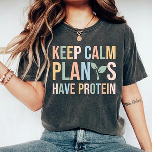 Funny Vegan shirt, Vegan Gifts, Vegetarian Shirt, Vegan Protein, Funny Vegan Shirt, Plant