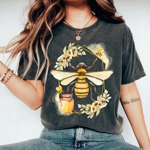 Bee Shirt, Bee Tshirt, Save Shirt Bees Shirt, Bee Shirts For Women, Honey Bee Shirt, Honeycomb Shirt Happy Shirt Kind