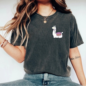 Cute Llama In Pocket Gift T-Shirt Cute Llama In Pocket Gift T-Shirt