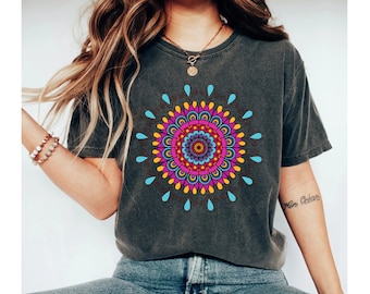 mandala shirt, yoga shirt, spiritual shirt, mandala tshirt, spiritual t shirts, yoga shirts, meditation shirt, zen shirt, yoga shirt women