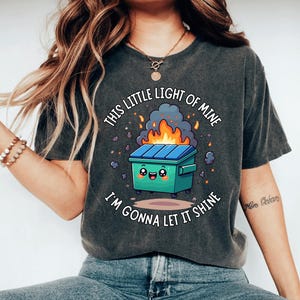 Dumpster Fire Shirts Emotional Dumpster Fire TShirt, Christmas Shirt, Mental Health, Xmas ,Dumpster Fire Shirts Teacher Shirt