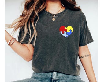 Autism Shirts Autism Awareness T-Shirts for autism mom Autism Tees Autism Teacher Shirt Gifts Back to School Shirt