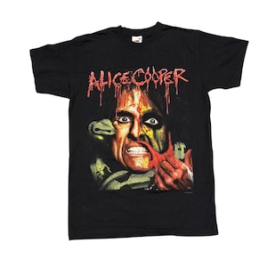 Alice Cooper Shirt Tour-Shirt Konzert Shirt Rock Band Shirt Ozzy Osbourne Shirt Aeropunk Shirt Black Sabbath Shirt Motörhead Bon Jovi Shirt