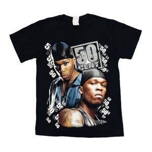 Vintage 50 Cent Shirt Tour Shirt Concert Shirt Hip Hop Shirt Vintage Band Shirt Rap Tee Eminem Shirt Dr Dre Shirt 2pac Shirt Run DMC Shirt