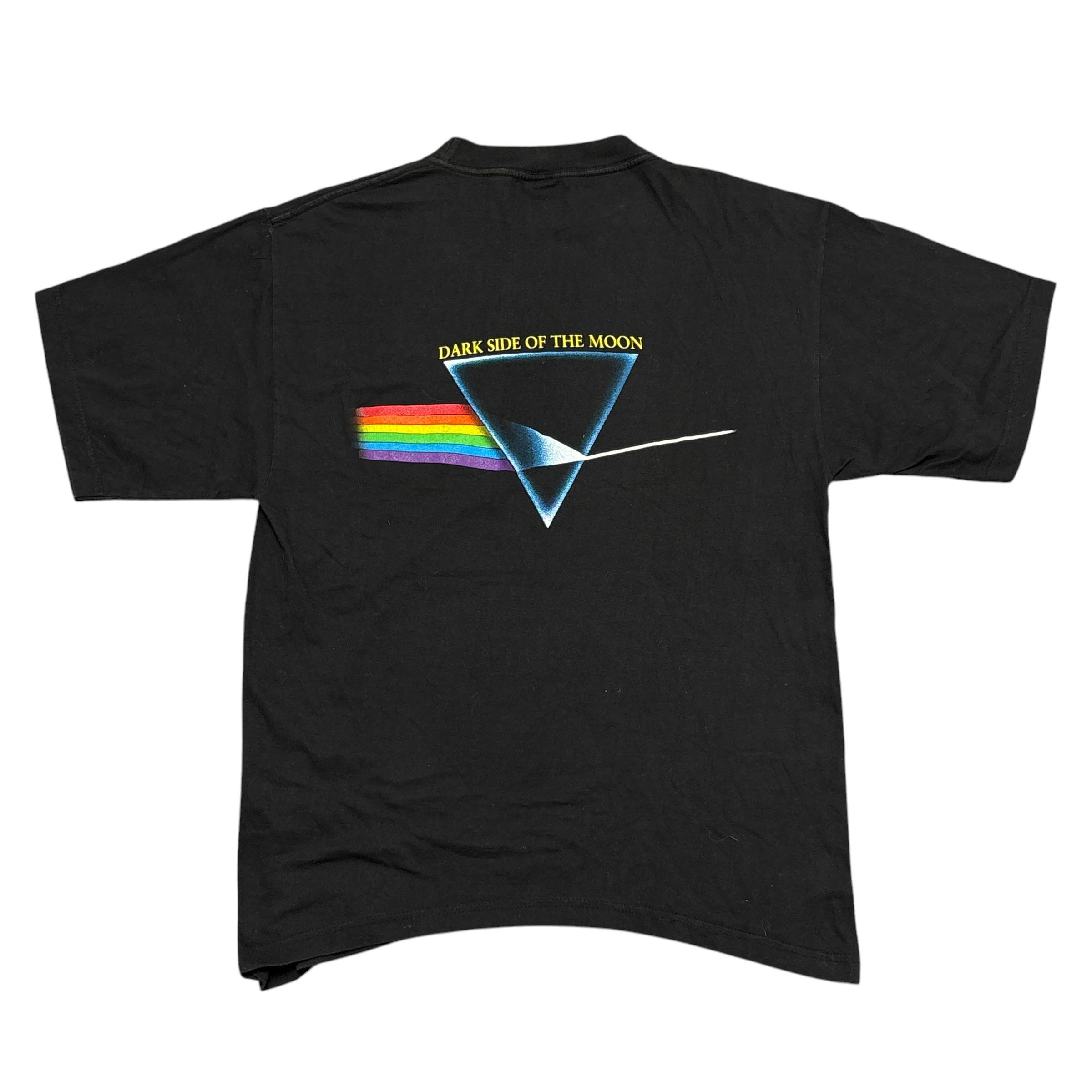 Vintage Pink Floyd Shirt Fits Large Black 90s Tour Concert Tee