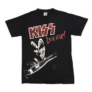 Vintage Kiss Shirt 90s Shirt Vintage Band Shirt Aerosmith Shirt Bon Jovi Shirt Van Halen Shirt Tour Shirt Concert Shirt Queen Band Shirt Y2K
