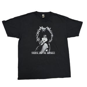 Siouxsie And The Banshees Shirt Large Gothic Shirt Vintage Band Shirt The Cure Shirt Joy Division Shirt New Order Shirt Depeche Mode Shirt