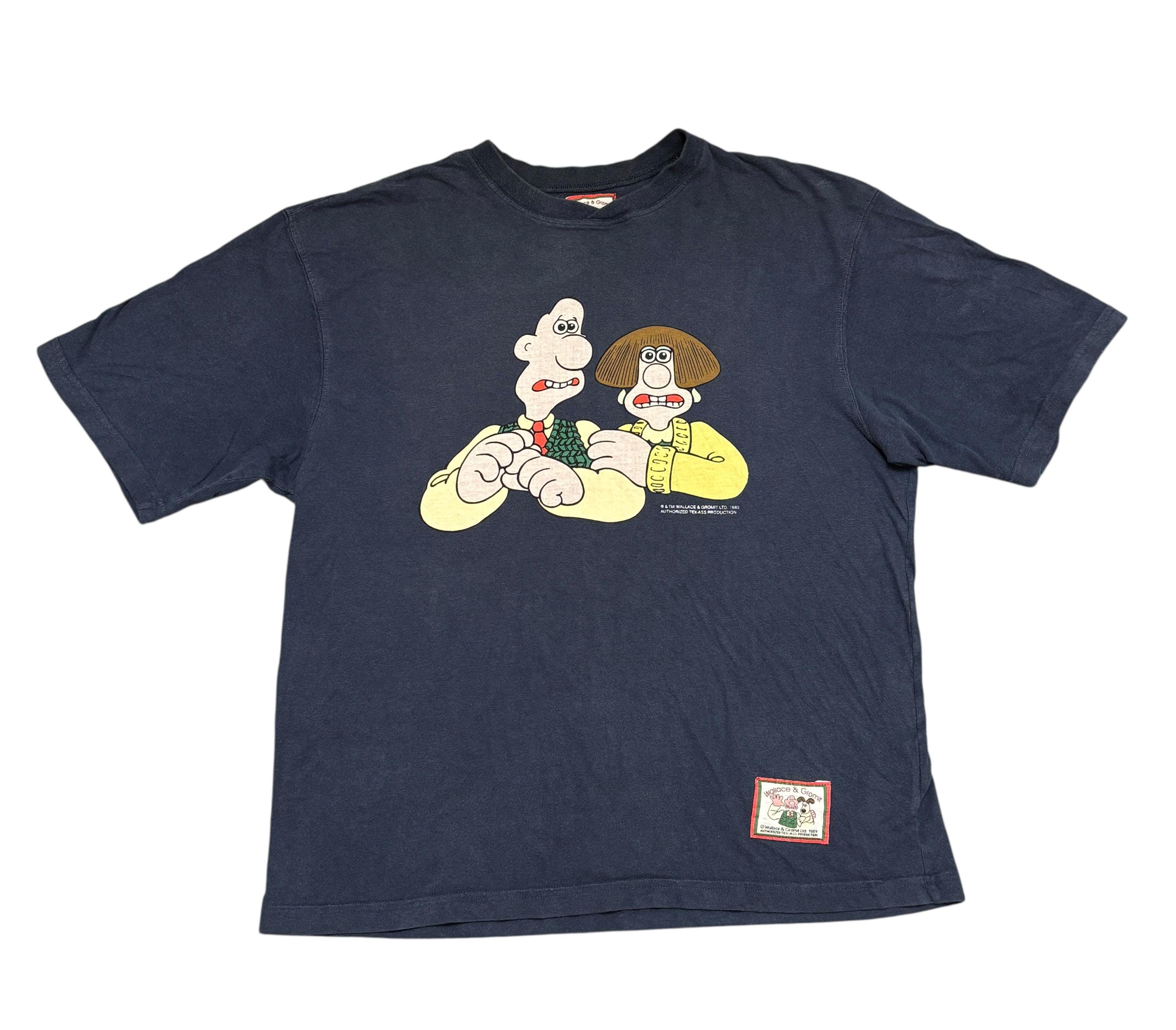 ウォレスとグルミット 90s Tシャツ and gromit wallace - Wallace 