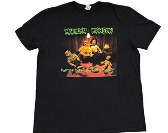 1999 Marilyn Manson & Hole North American Tour Local Crew T 1999 Marilyn Manson & Hole North American Tour Local Crew T