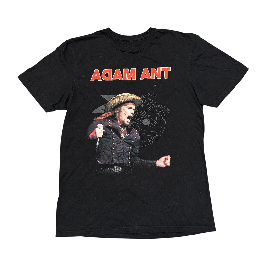 85's ADAM ANT world tour tee 80's ADAM ANT
