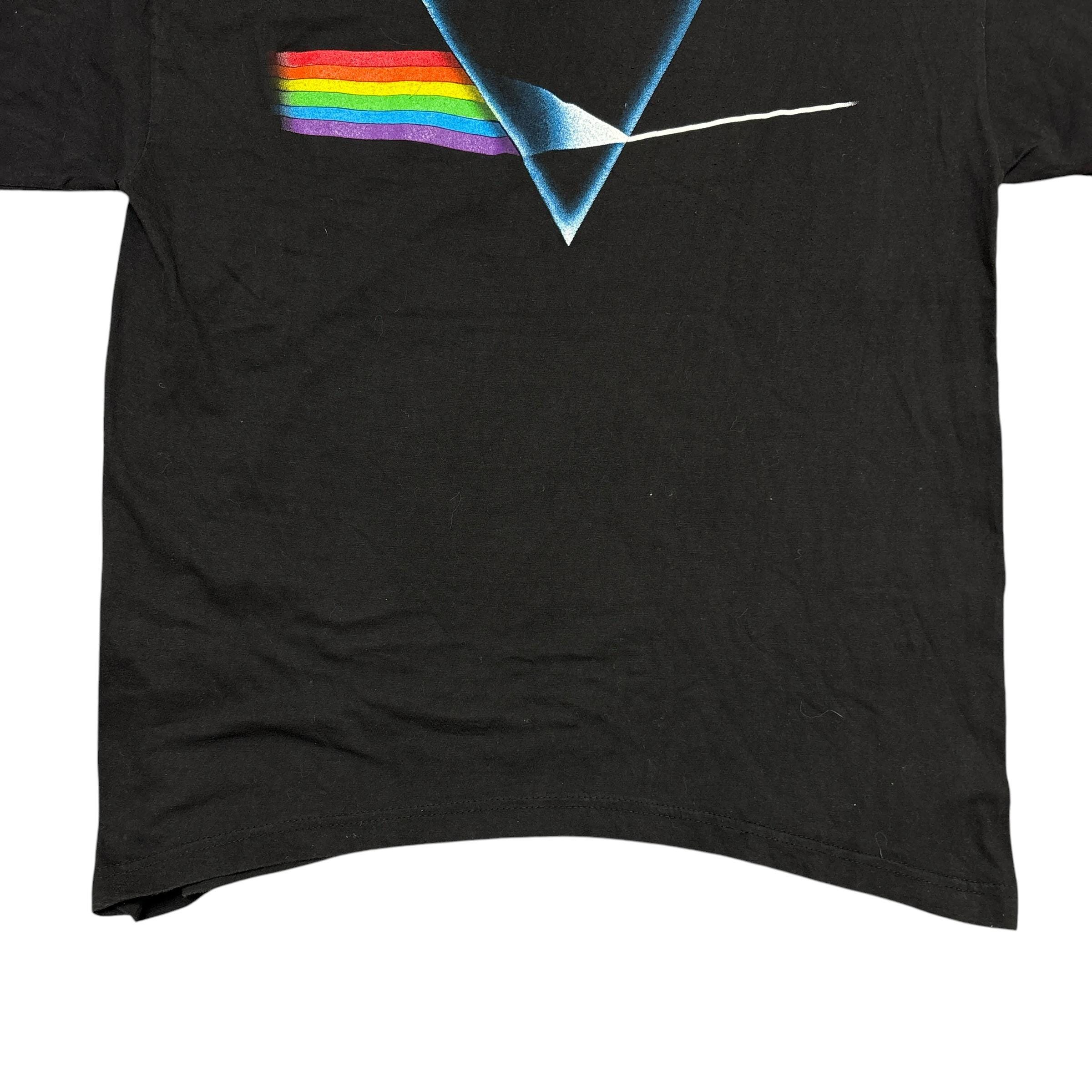 Vintage Pink Floyd Shirt Fits Large Black 90s Tour Concert Tee 