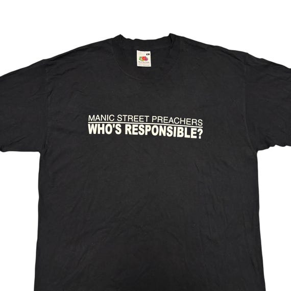 Vintage Manic Street Preachers Shirt Y2K Shirt Tour Shirt Concert