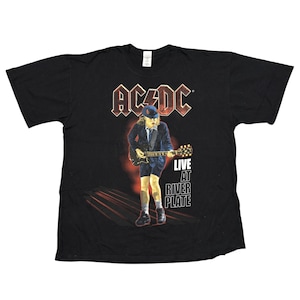 Acdc Shirt XL Black Tour Shirt Concert Shirt Rock Shirt Music Shirt Vintage Band Shirt Graphic Tee Classic Rock Hard Rock Shirt Gift For Him