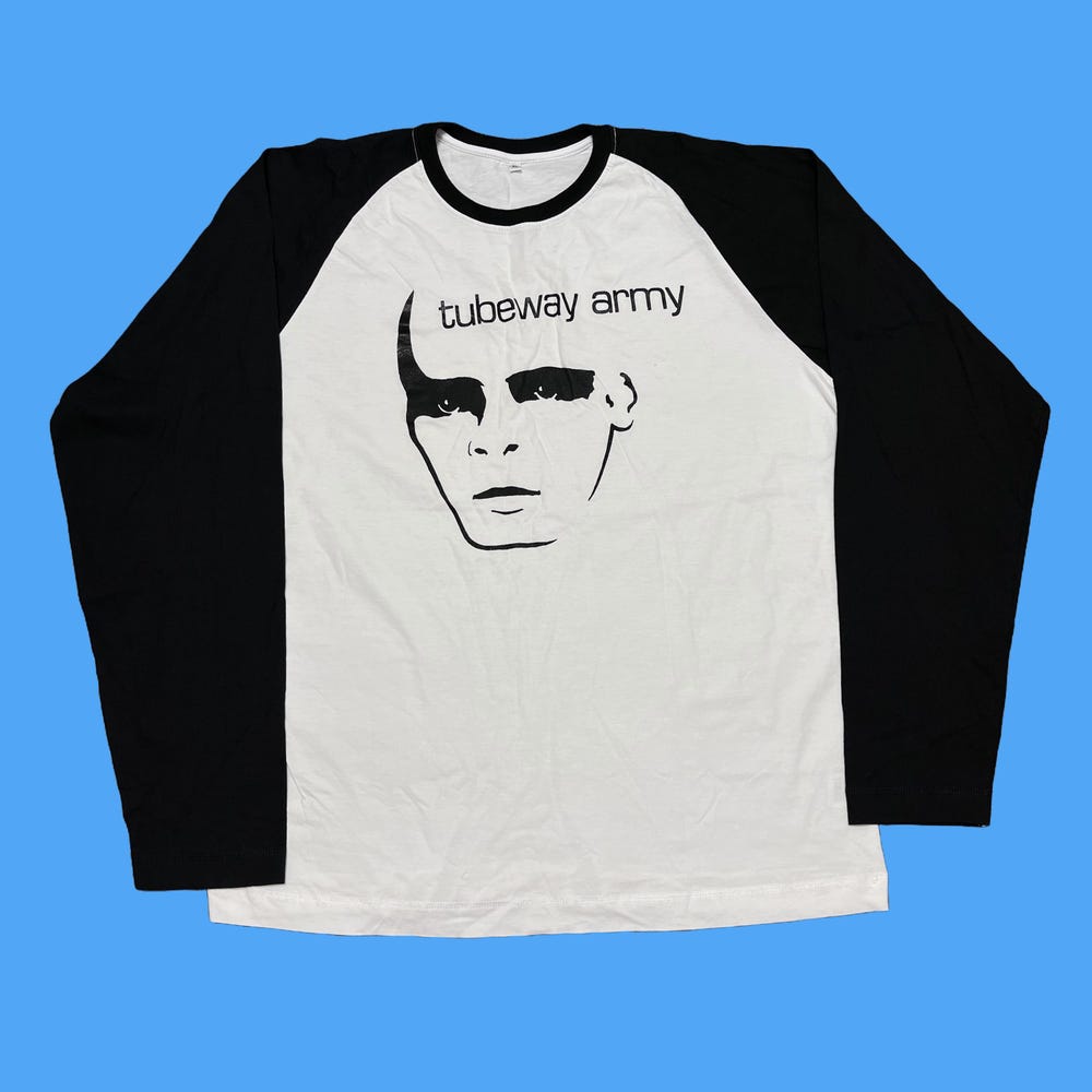 Tubeway Army Shirt Long Sleeve Gary Numan Shirt Tour Shirt Concert Shirt Vintage Band T Shirt David Bowie Shirt 80S Shirt Eurythmics Shirt Citychiefsrugs