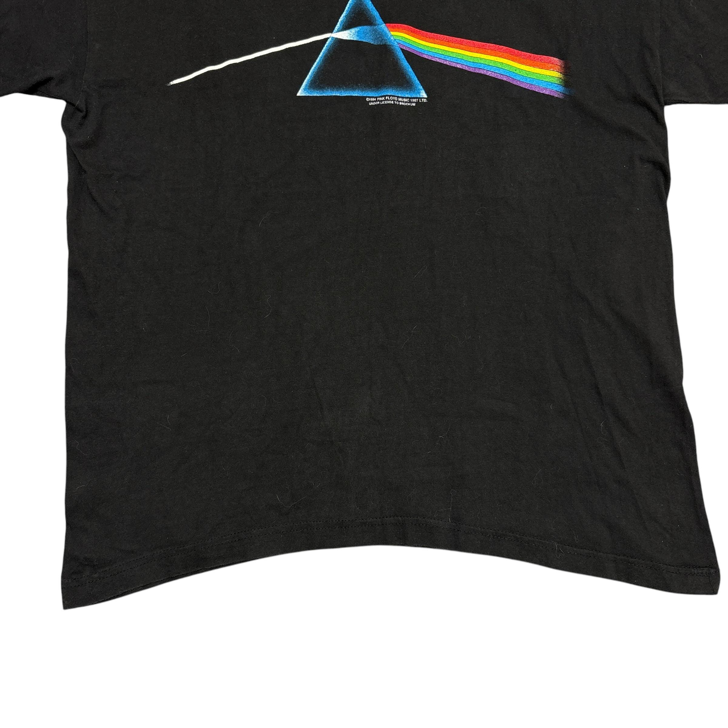 Vintage Pink Floyd Shirt Fits Large Black 90s Tour Concert Tee