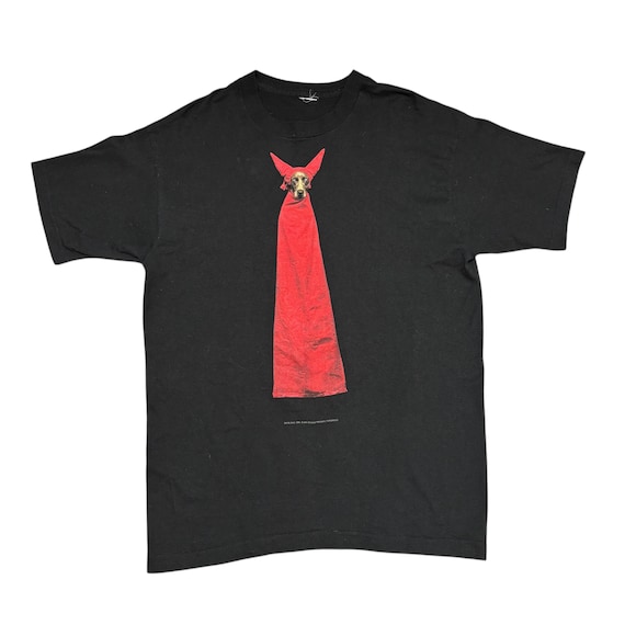 Vintage William Wegman Shirt XL Size Black Color 90s T-shirt Vintage William Wegman Shirt XL Size Black Color 90s T-shirt
